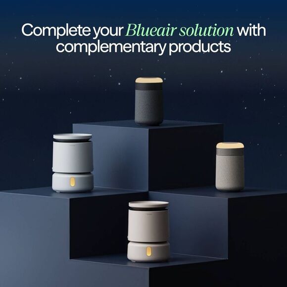Open Box - Blueair - Mini Restful Air purifier and Sunrise Cloc Blue - Picture 9 of 9
